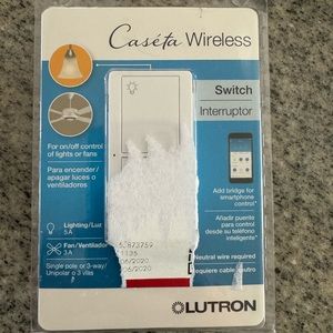 *BRAND NEW*  Lutron Caseta Wireless Switch Interruptor.
